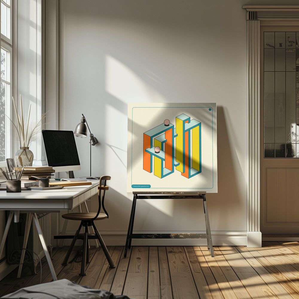 Geometria impossibile 23 | Stampe su Tela
