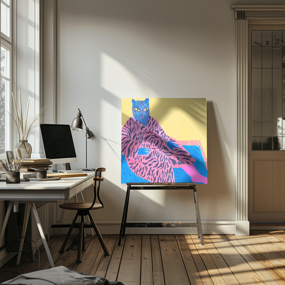Cat Woman | Canvas