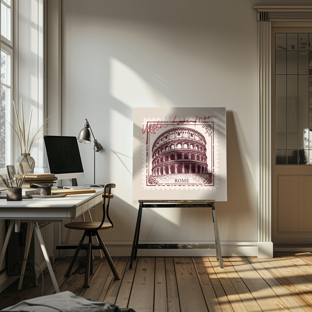 With Love From Rome | Canvas