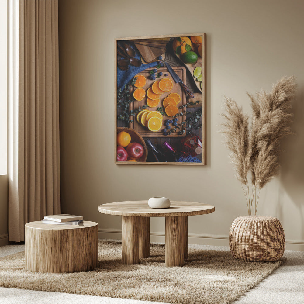 Table de fruits | Posters - Affiche Artistique