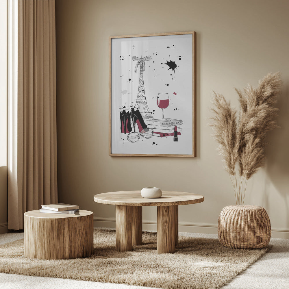 Chic Parisian Night | Poster