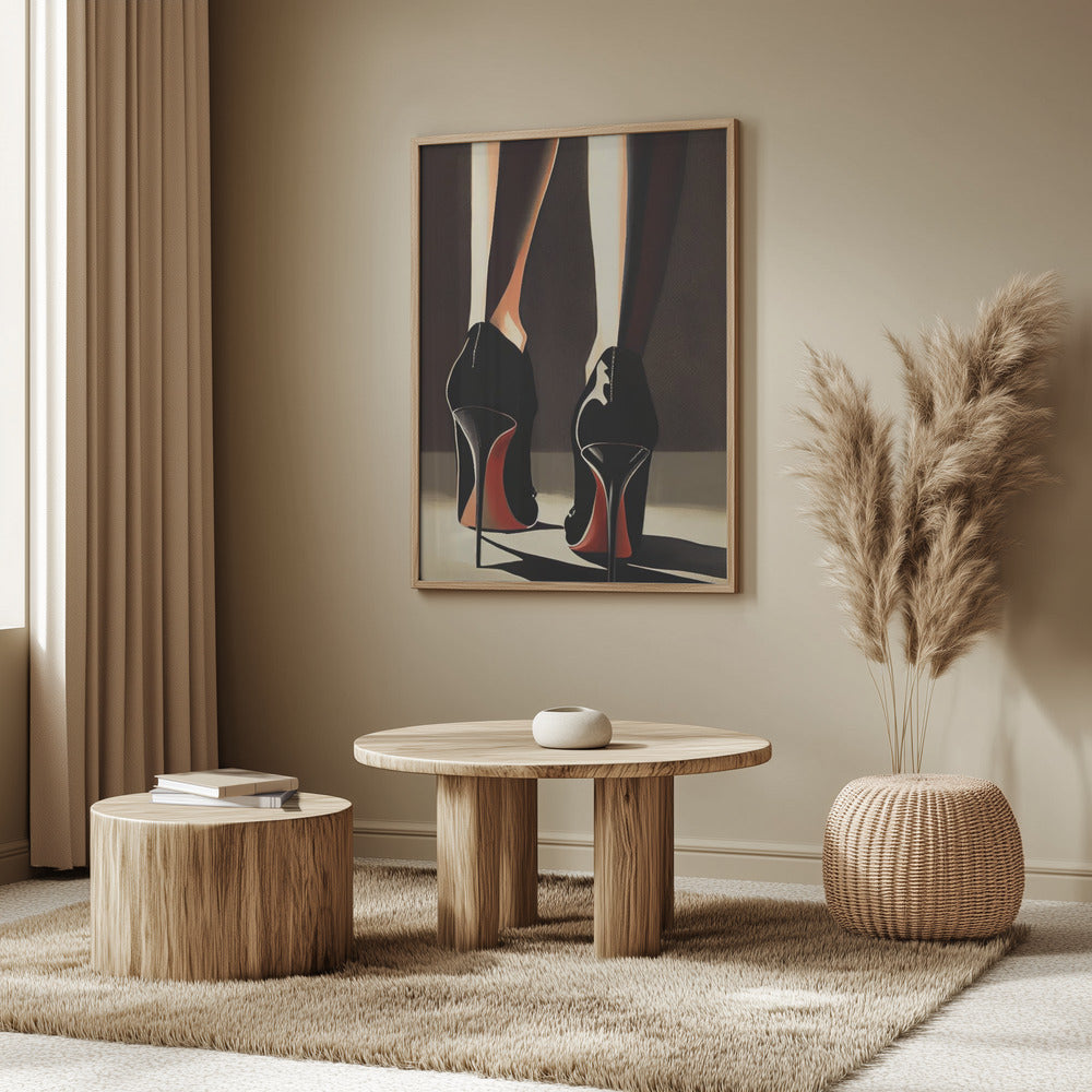 Sleek Stiletto Strut | Poster