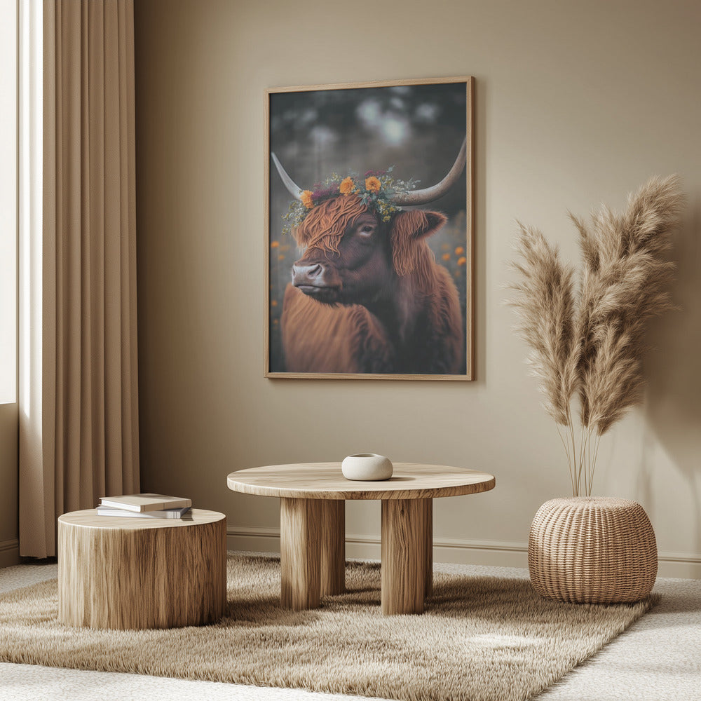 Majestic Blossom牛 | Poster