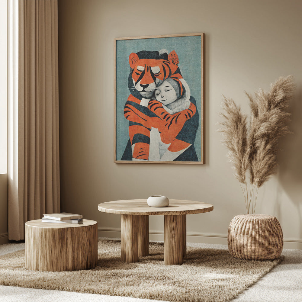 Tiger&#039;s Embrace | Poster