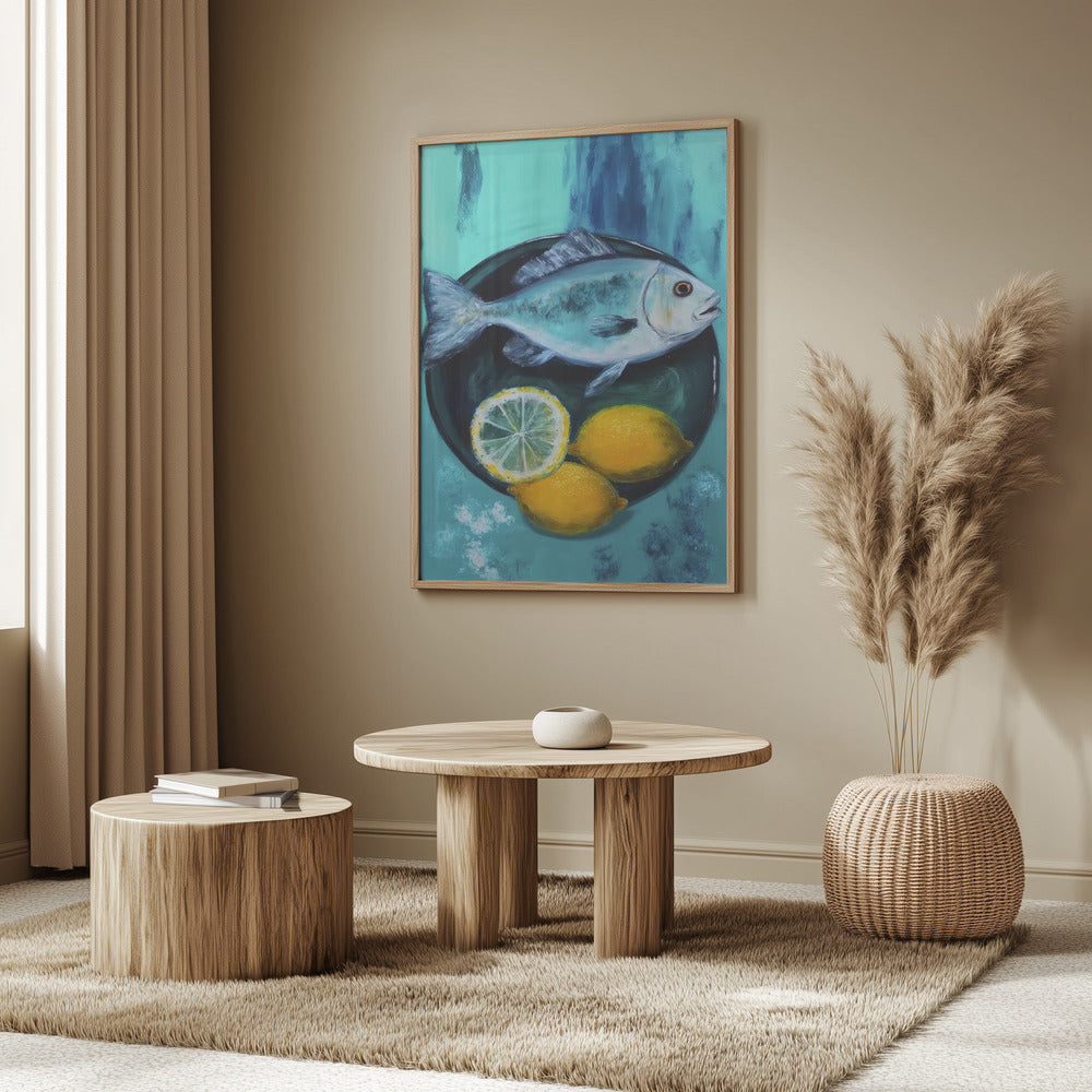 En fiskplatta | Poster