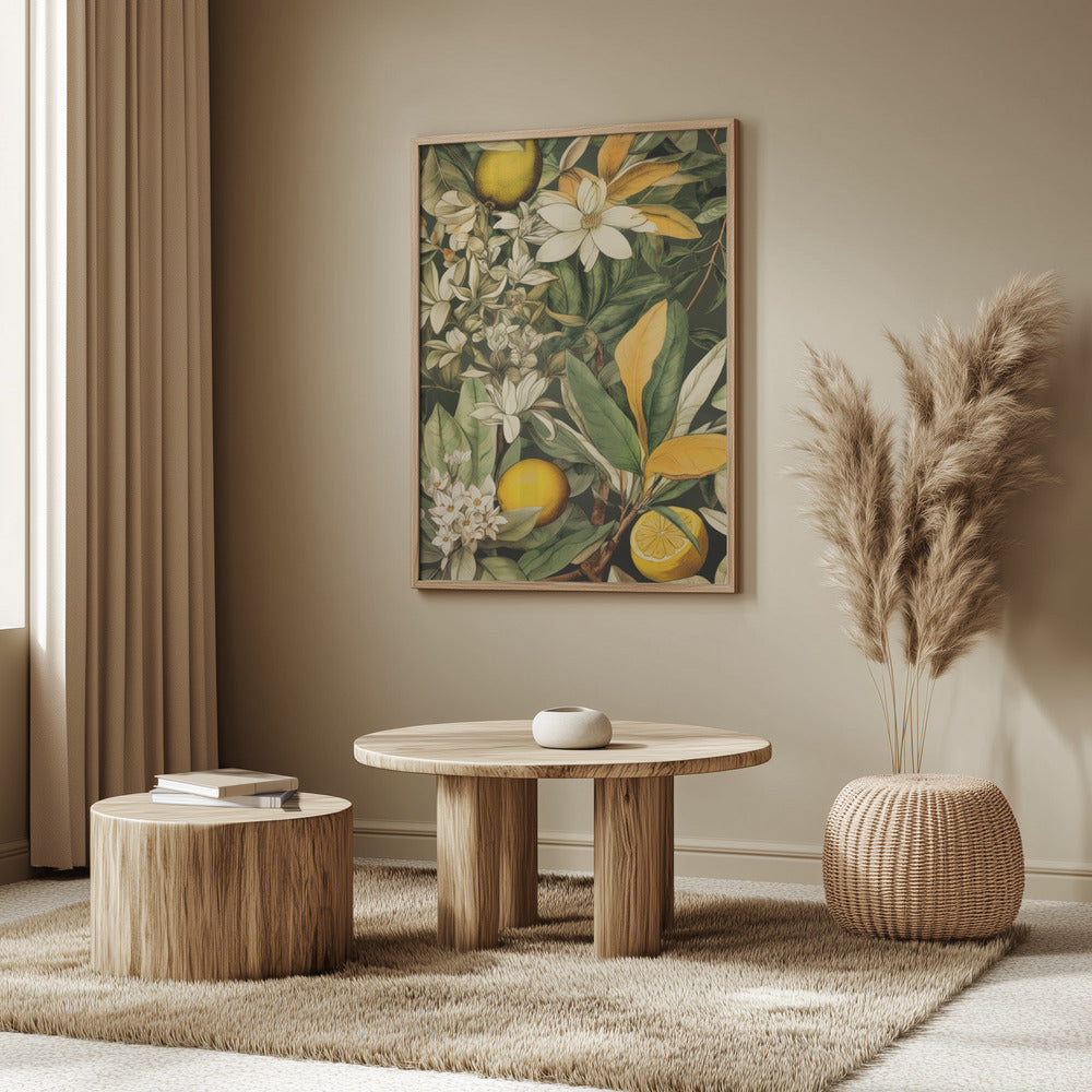 Flowers and fruits 1 | Poster