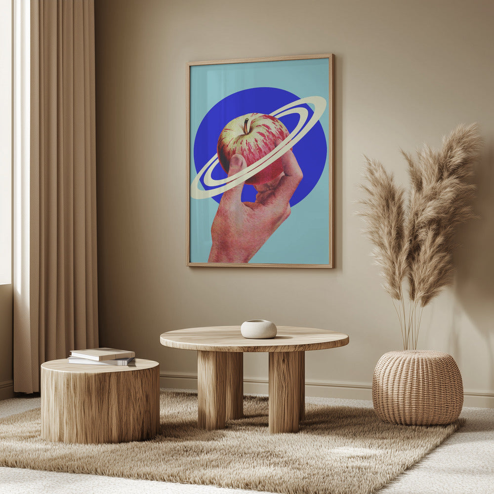NASA Ruimte Apple | Posters - Kunstdrukken