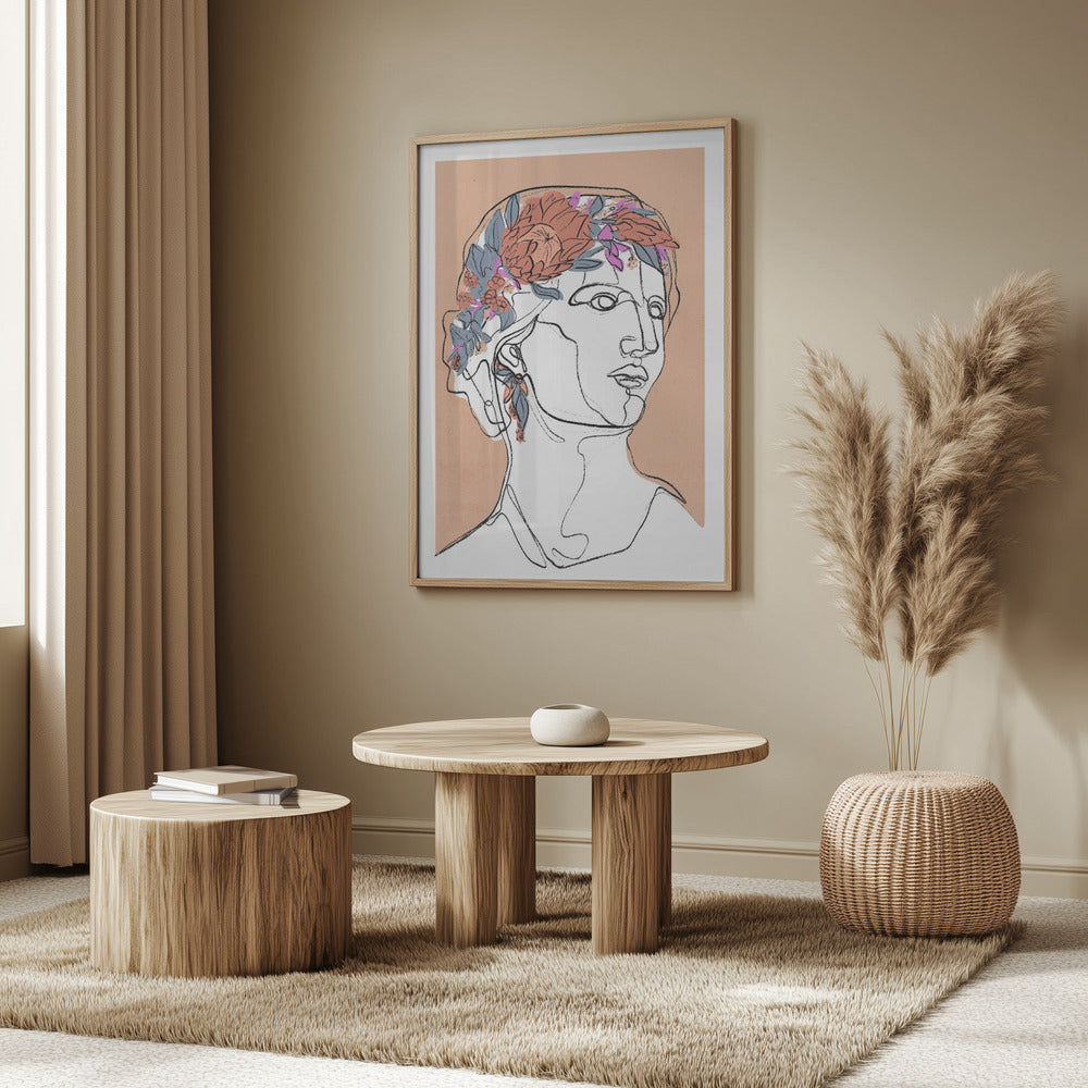 Floral Silhouette | Poster
