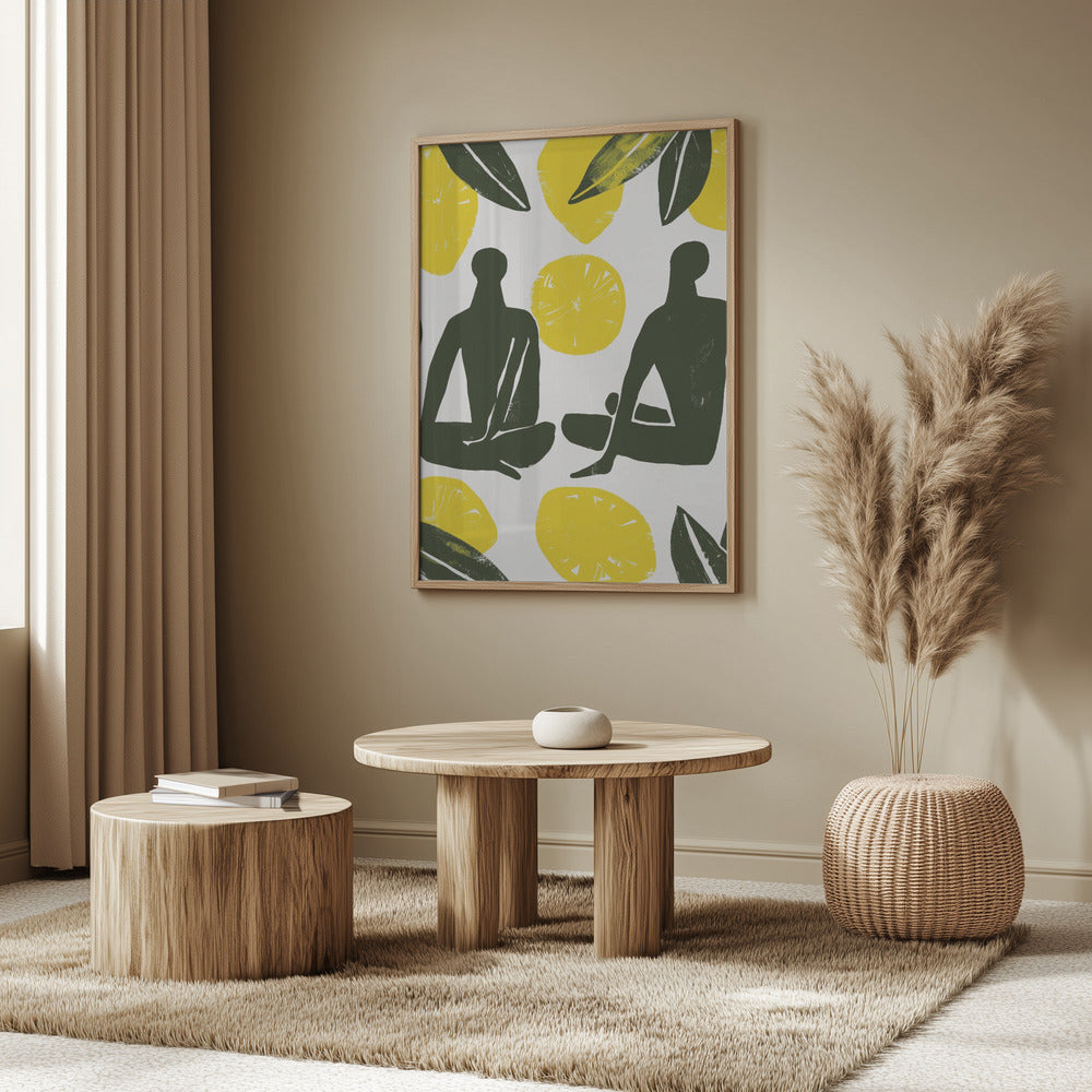 Zitronenmeditationen | Poster