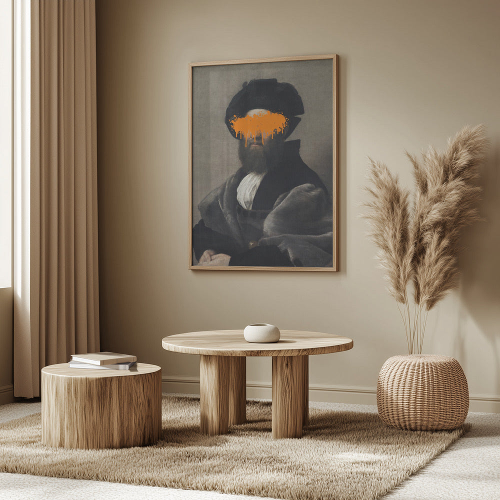 Orange Vandal Splash | Poster