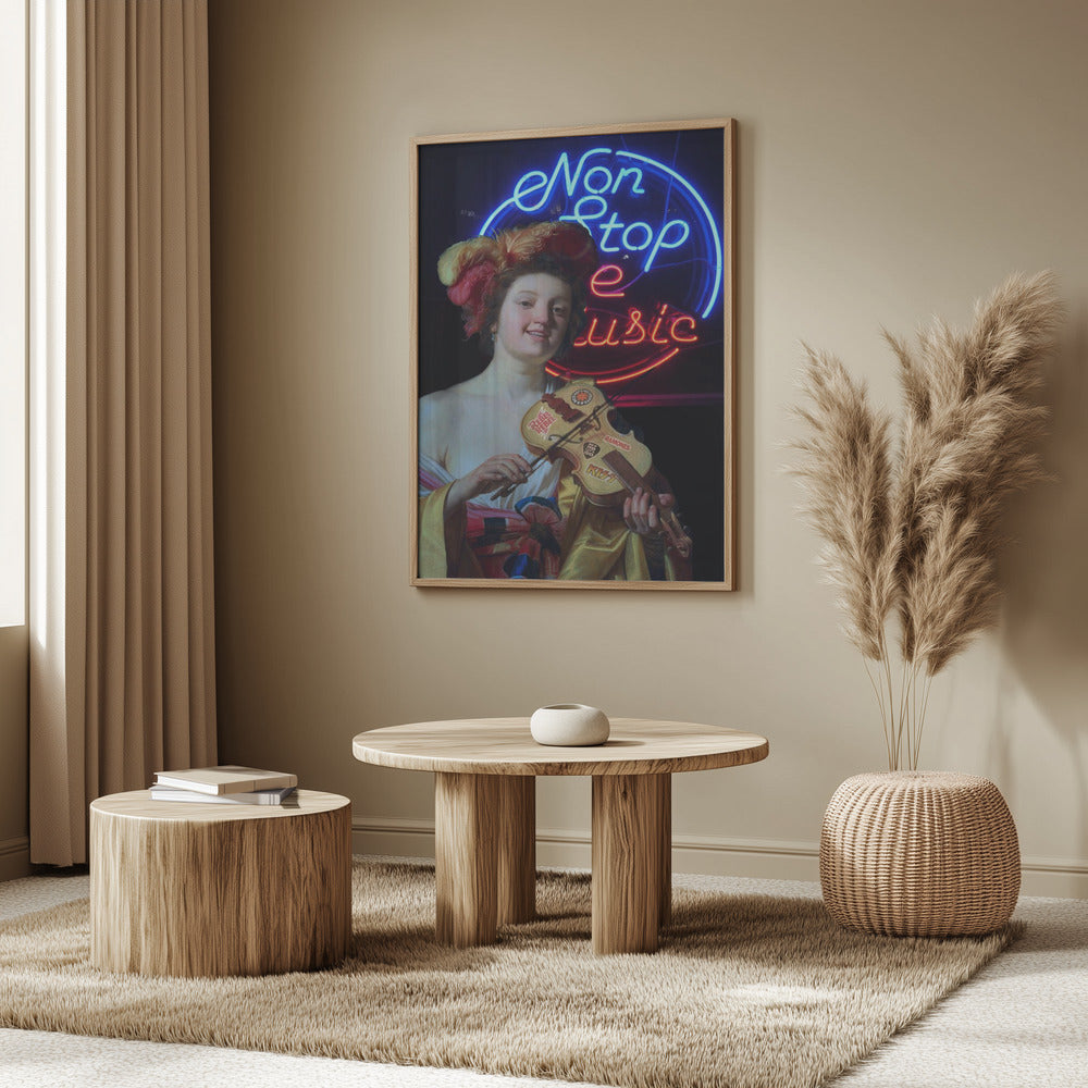 Musiken utan stopp | Poster