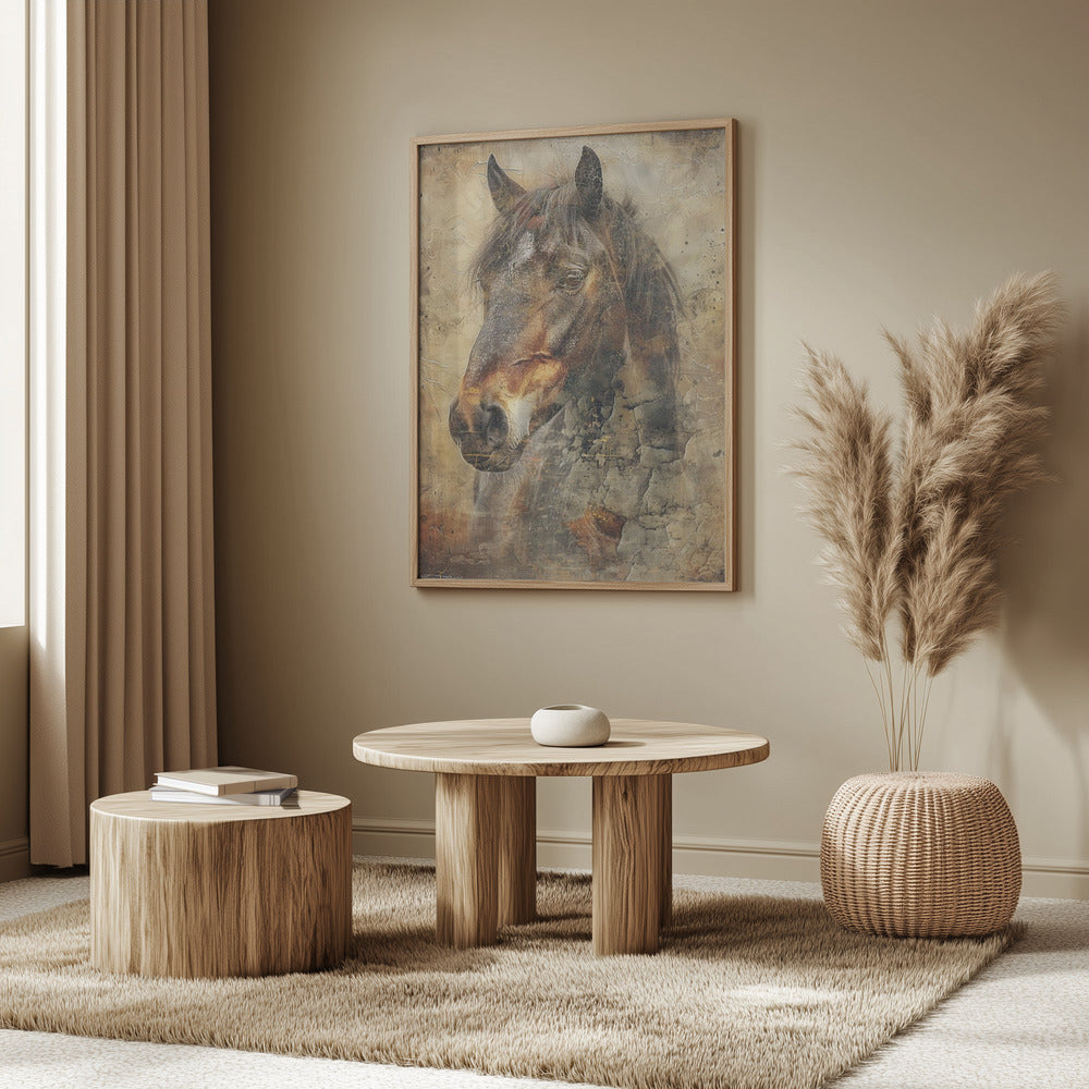 Horse Illustration 09 | Poster