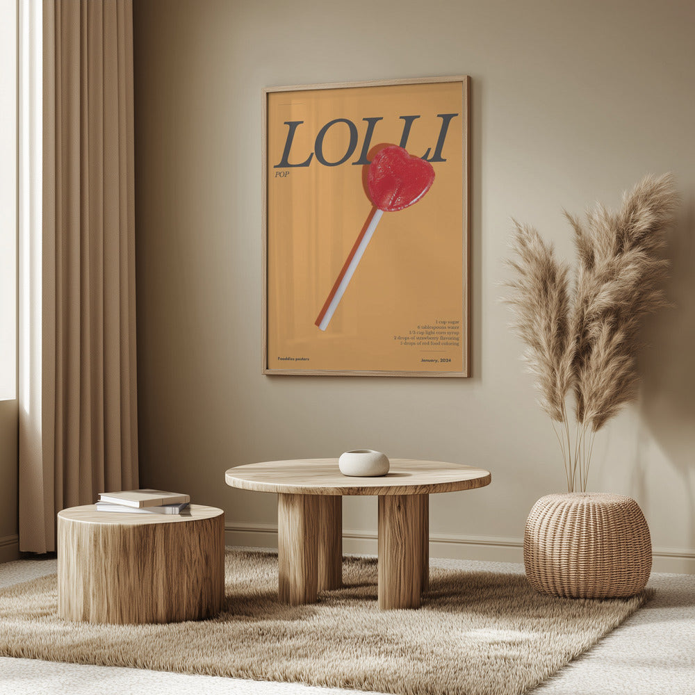 Heart Lollipop | Poster