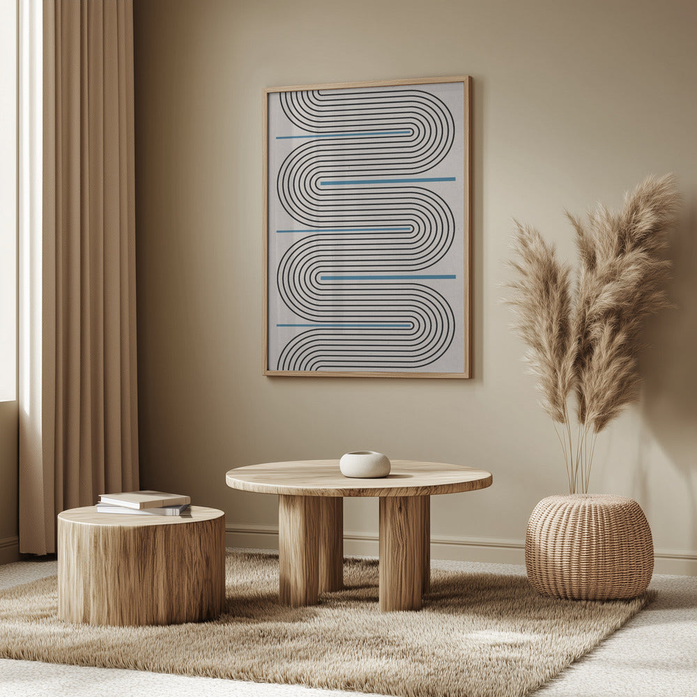 Moderne zeitgenössische Balance Nr. 4 | Poster - Kunstdruck