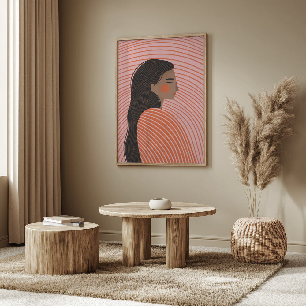 The Woman With the Lines | Poster