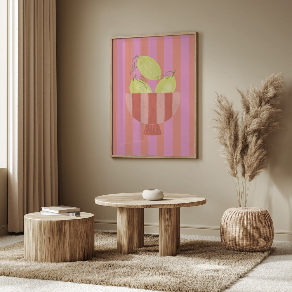 Bowl Of Lemons | Poster