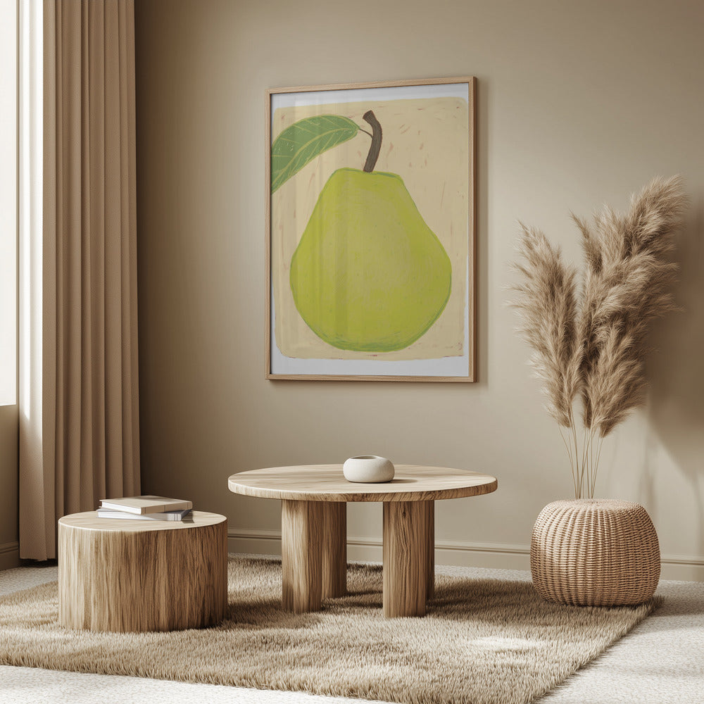 Big green pear | Poster