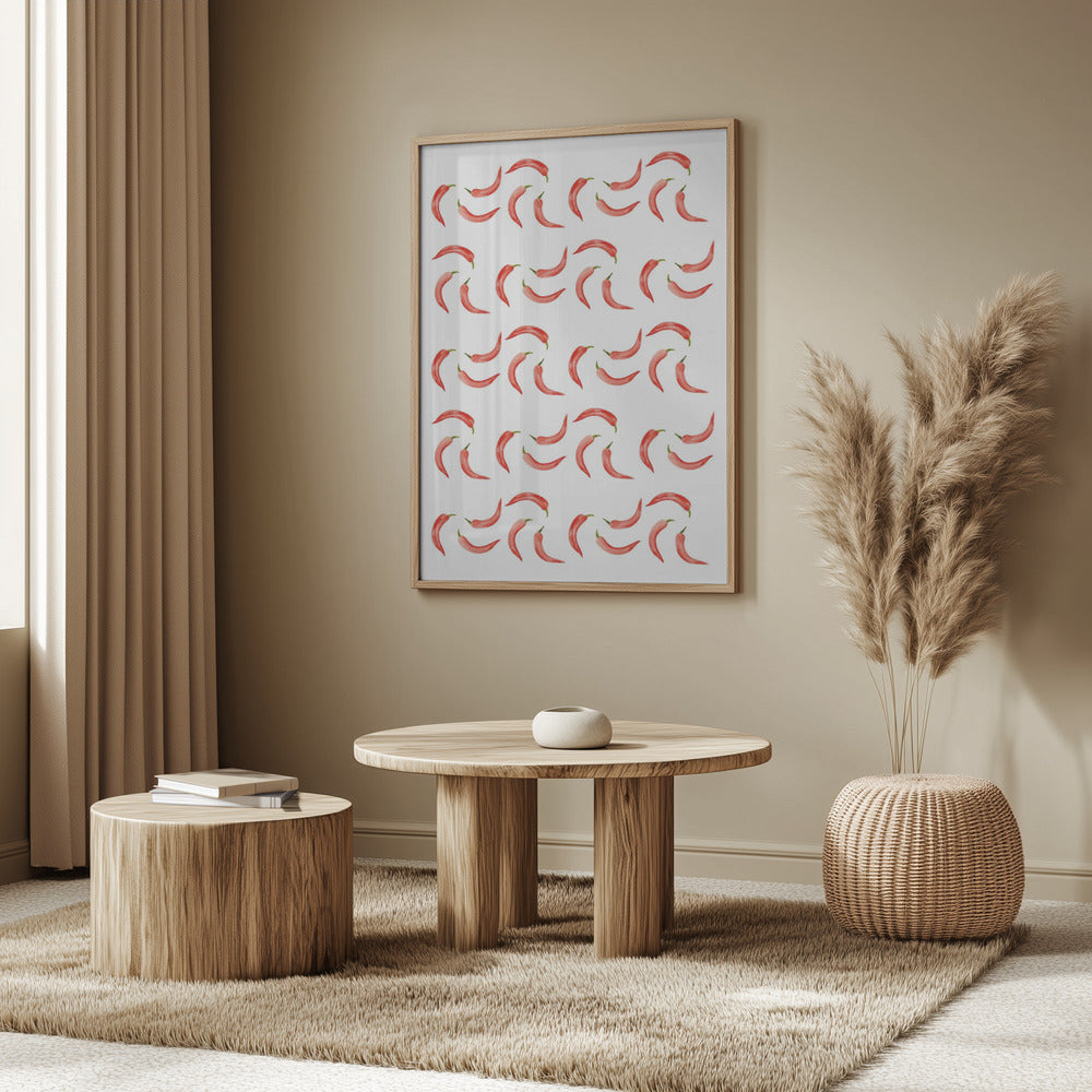 Chili Pattern | Poster