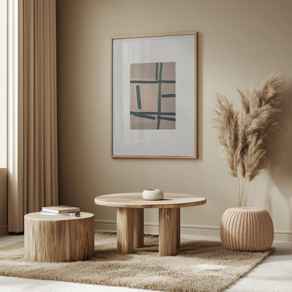 Muted Gridlines | Poster