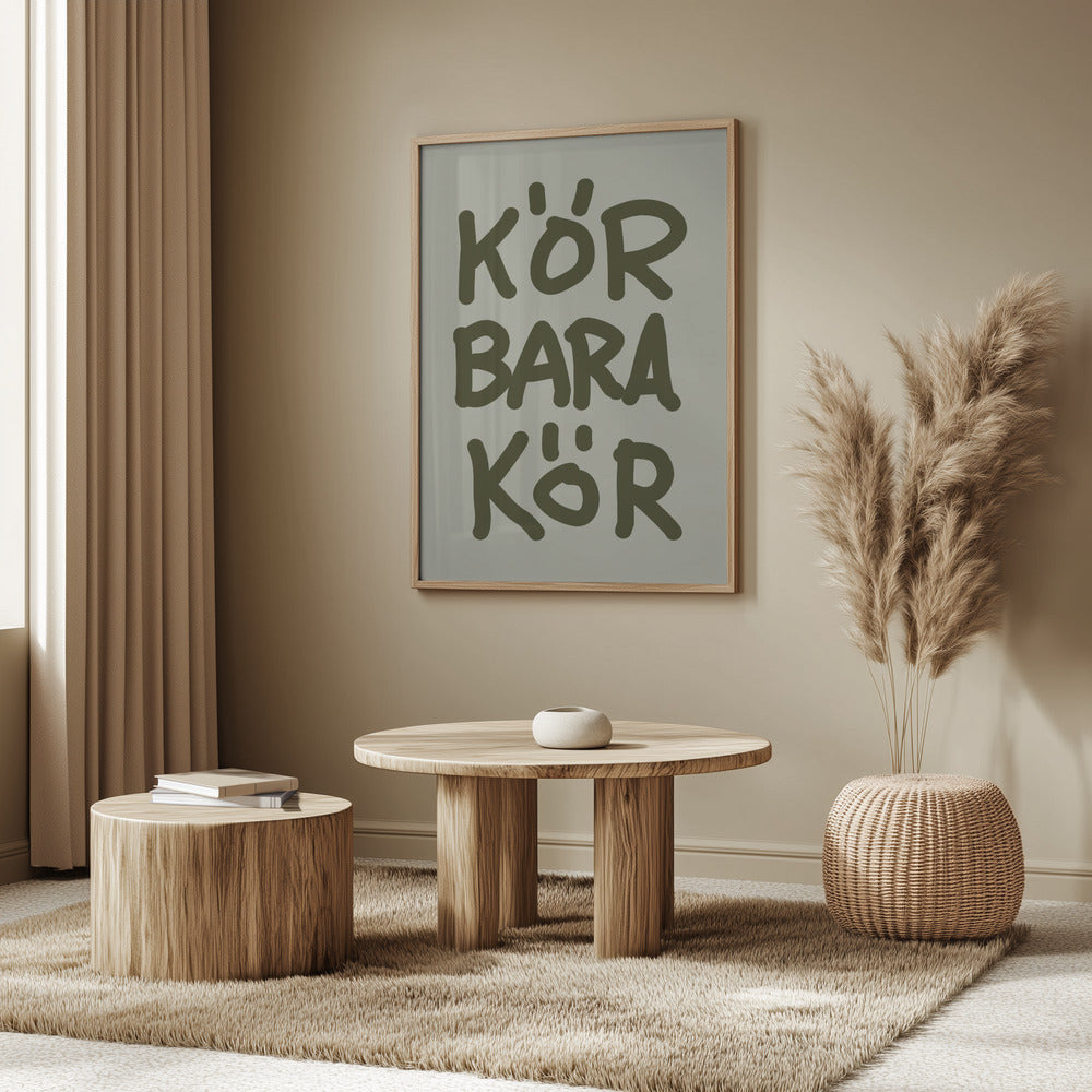 Lauf, einfach lauf | Poster - Kunstdruck