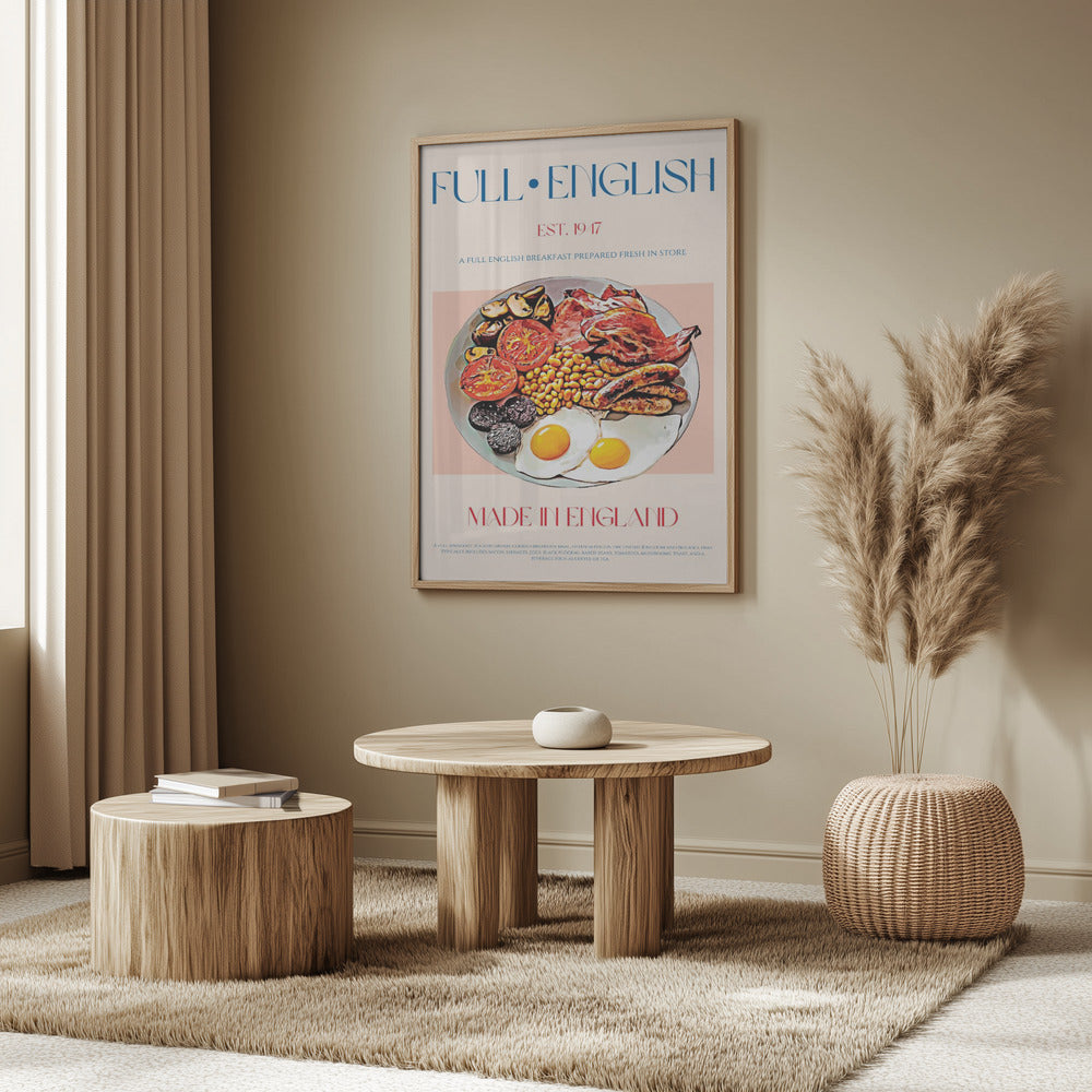 Traditional Full English Breakfast | Poster