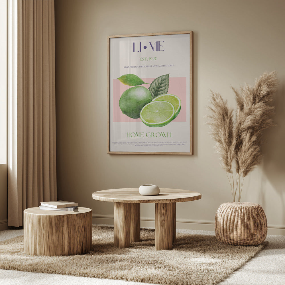Zesty Green Delight | Poster