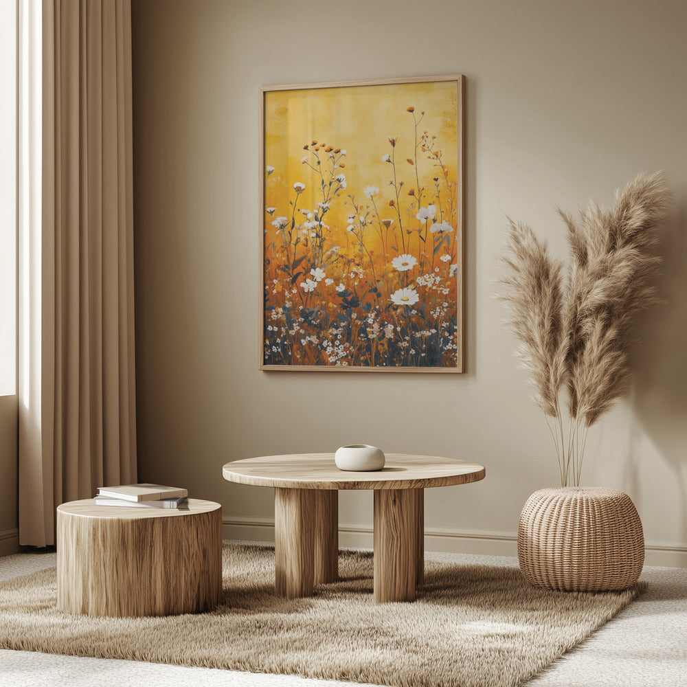 Wildflower Meadow Evergreen Flowers | Poster