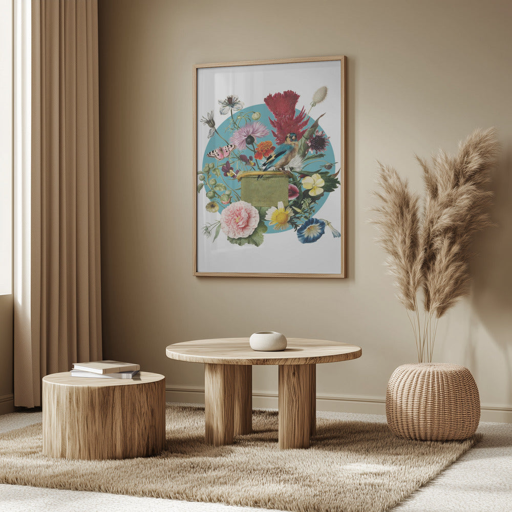 Bunte Blütenharmonie | Poster