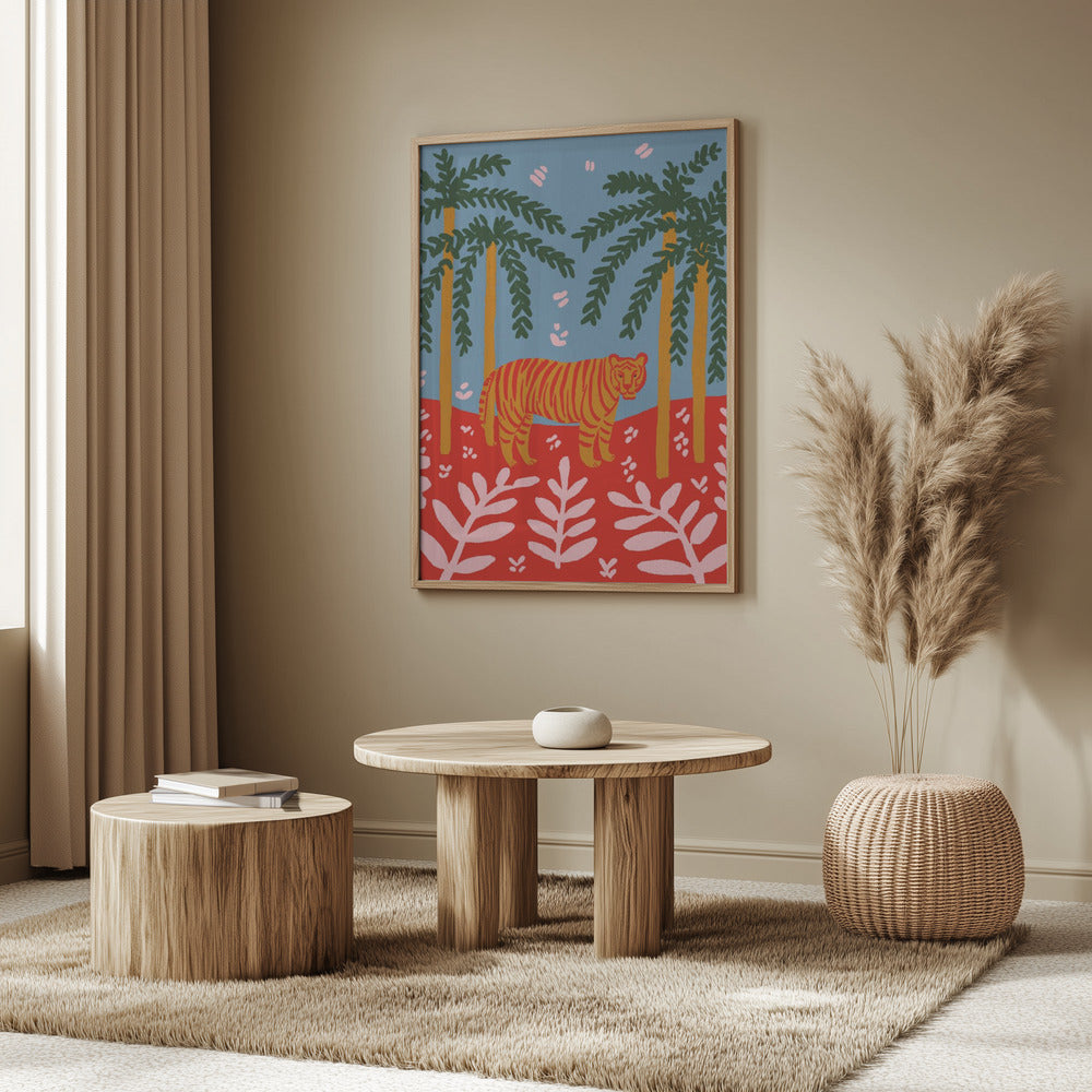 Tigerunderpalms | Poster