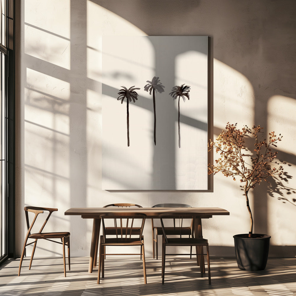 Palmträdsbläck | Canvas