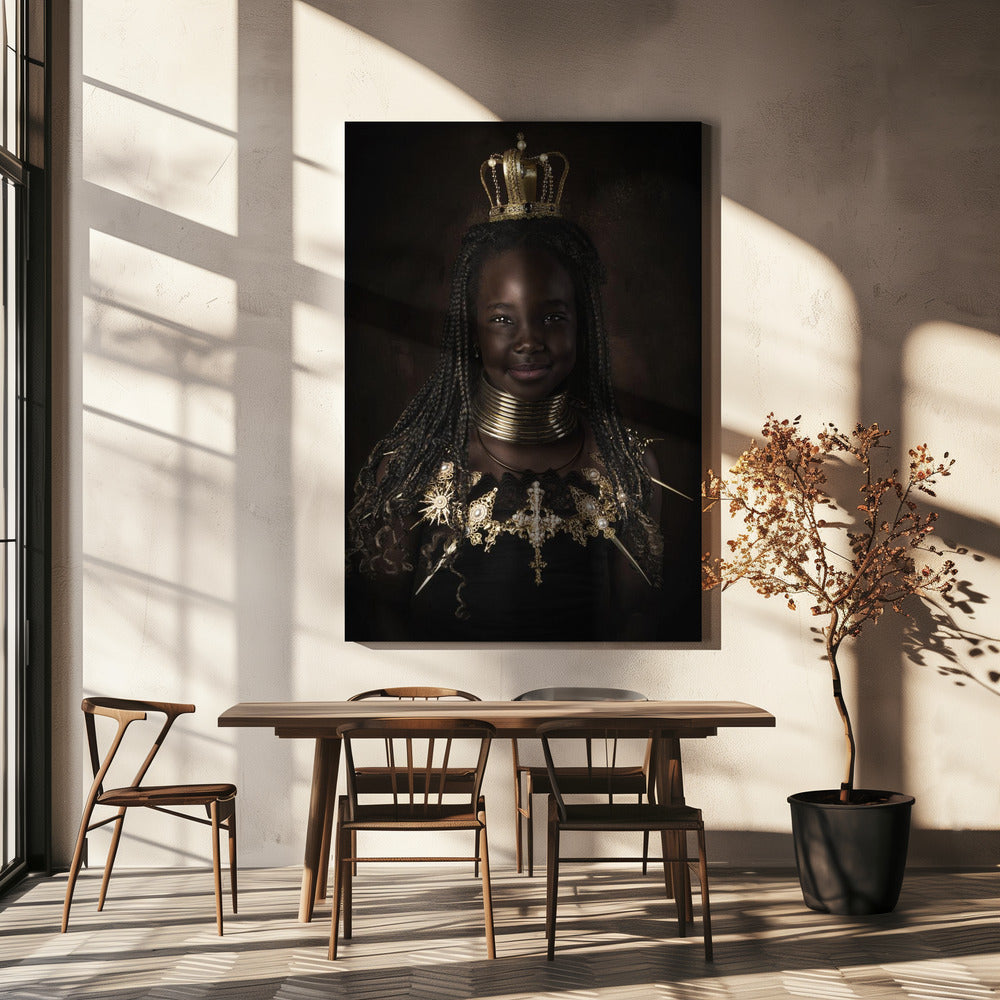 Gyllene flickan | Canvas