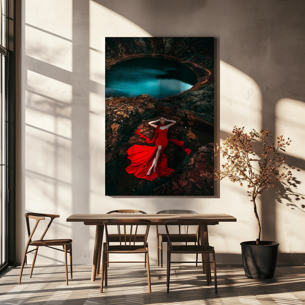 Glöd vid avgrunden | Canvas