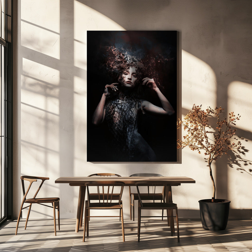 vanuit de ruimte | Canvasprints