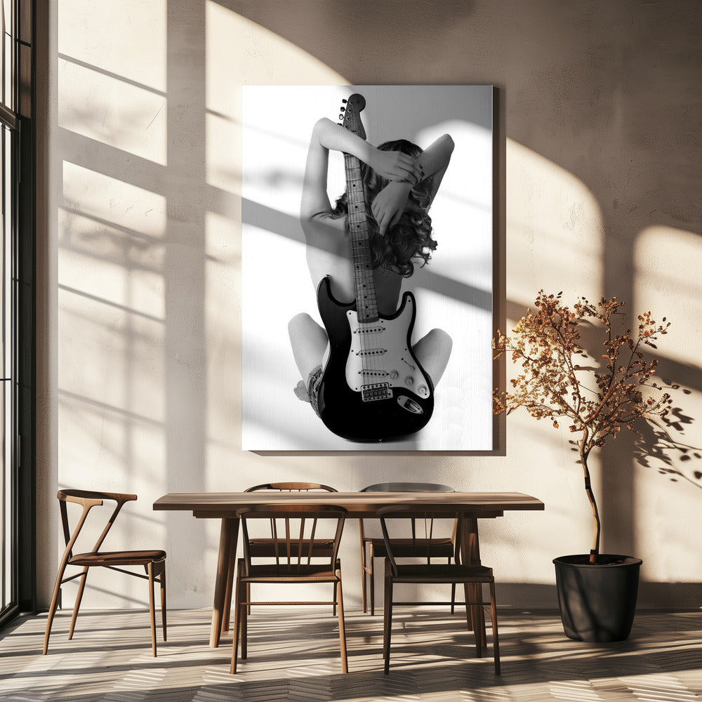Lady och Strat | Canvas