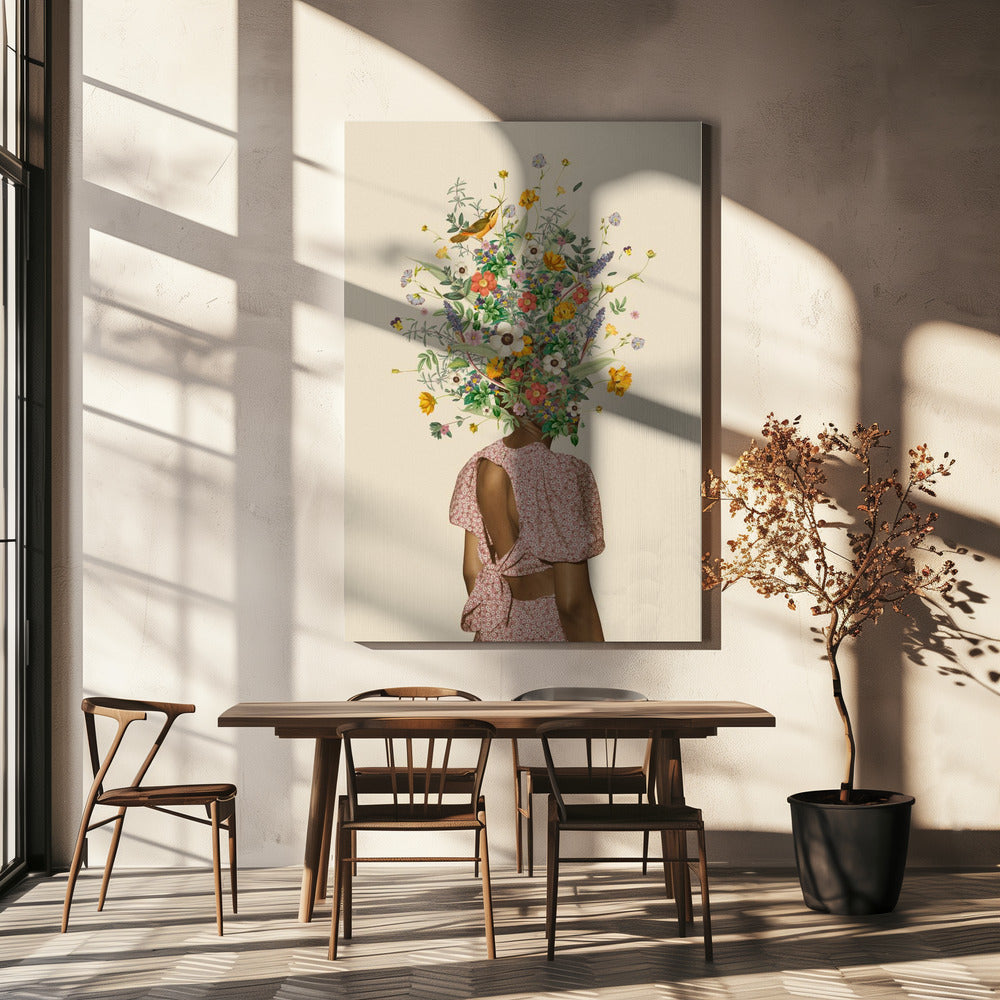 Vildblomsbukett | Canvas