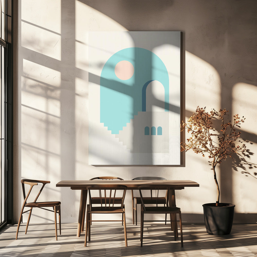 Minimale architectuur #1 | Canvasprints
