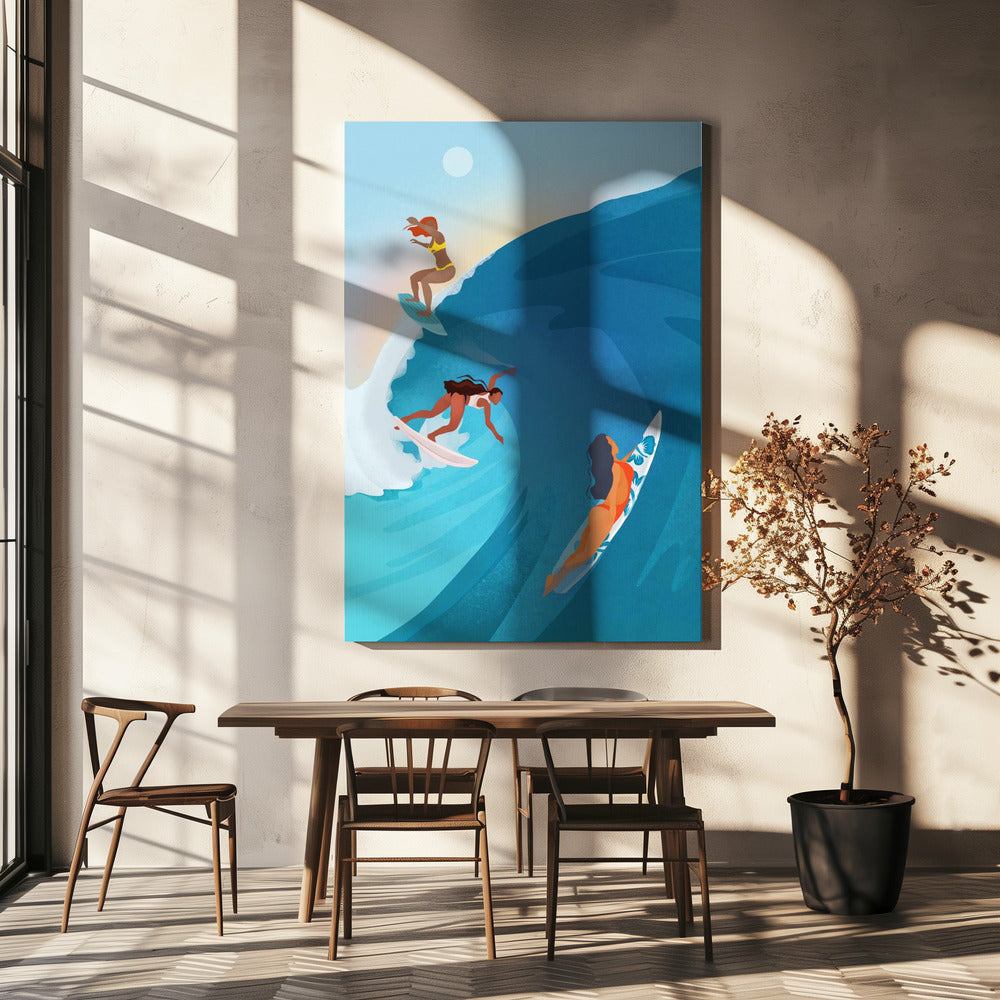 Surfer | Leinwand-Bilder