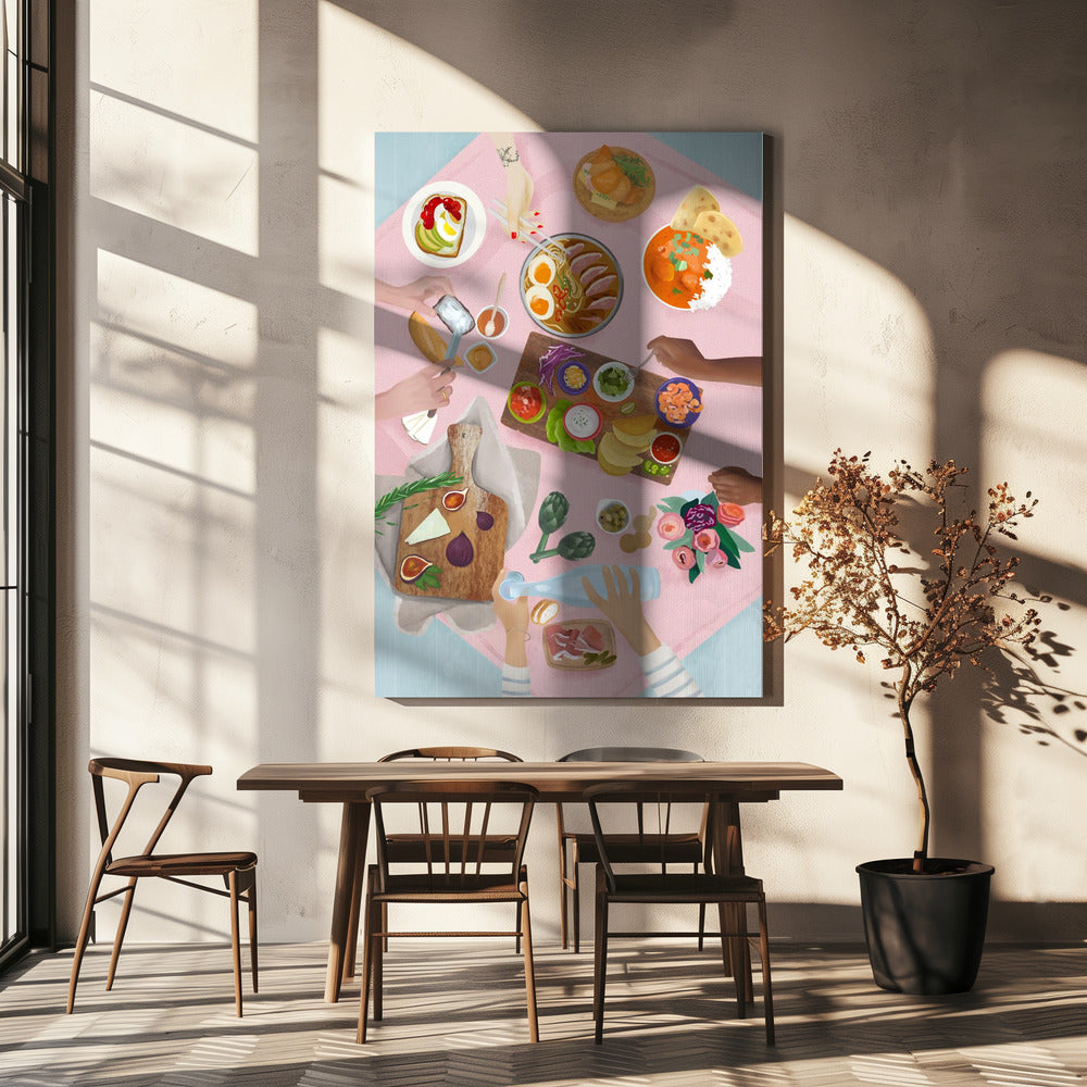 Brunch | Tableaux sur Toile