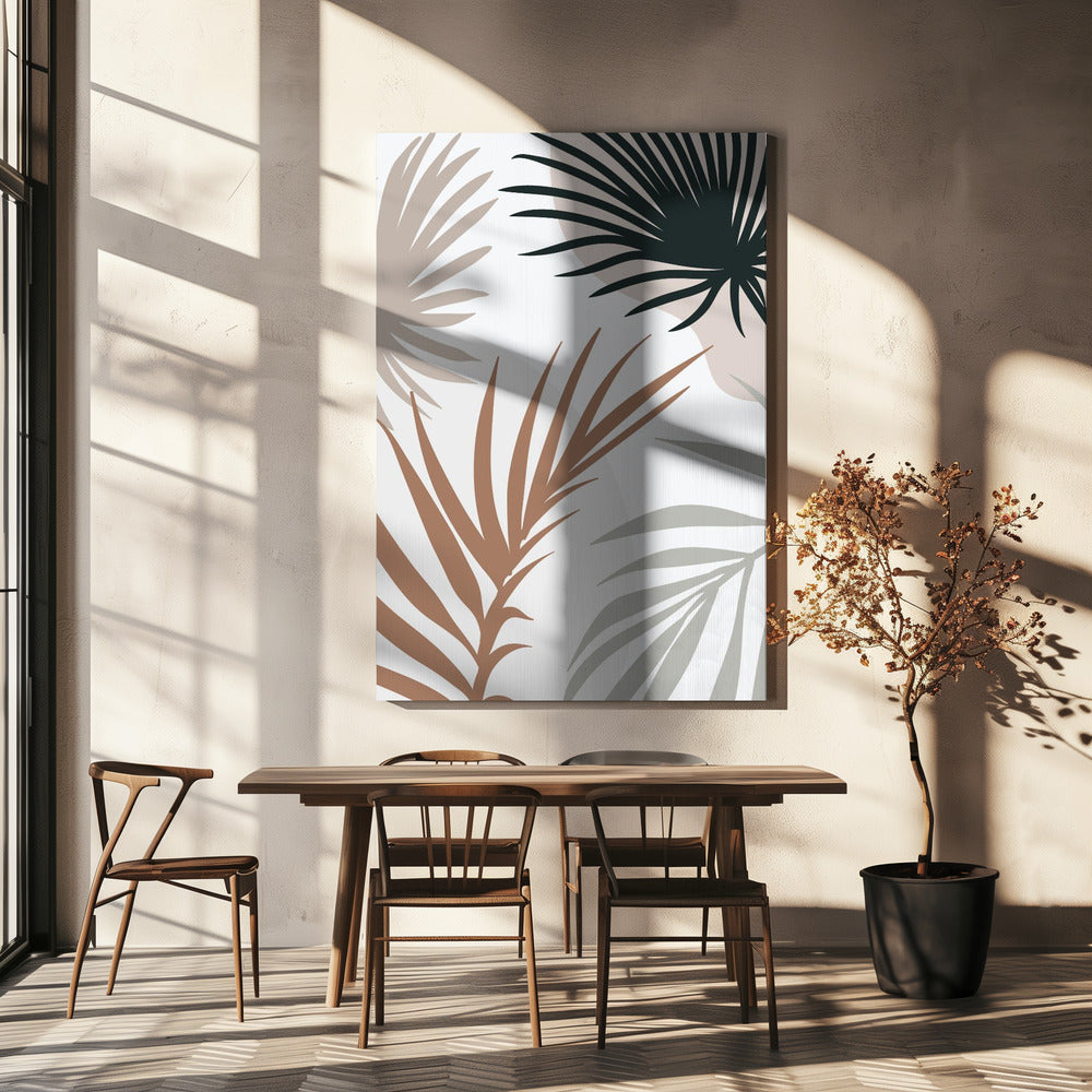 Tropical Leaves No4 | Canvas