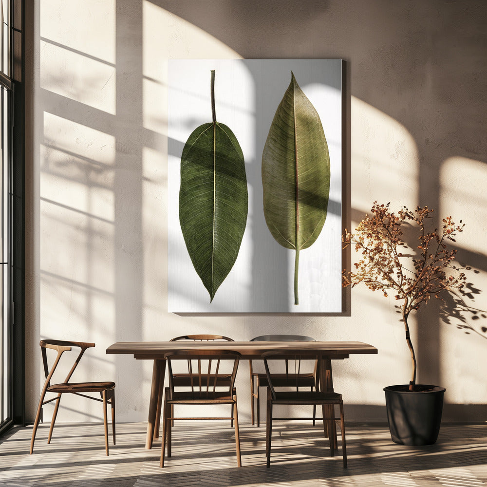 Lövstudie 05 | Canvas