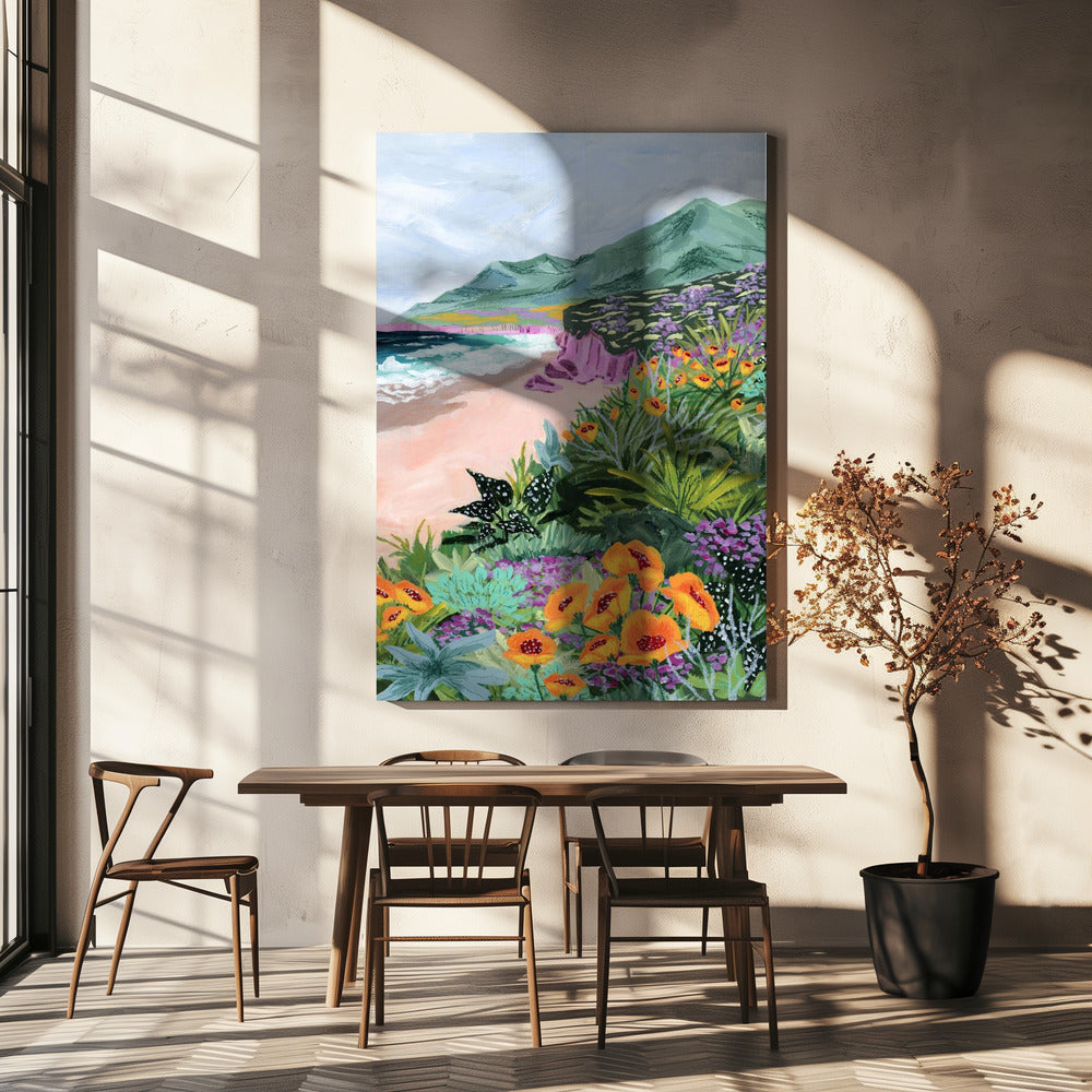 Falaises côtières | Tableaux sur Toile
