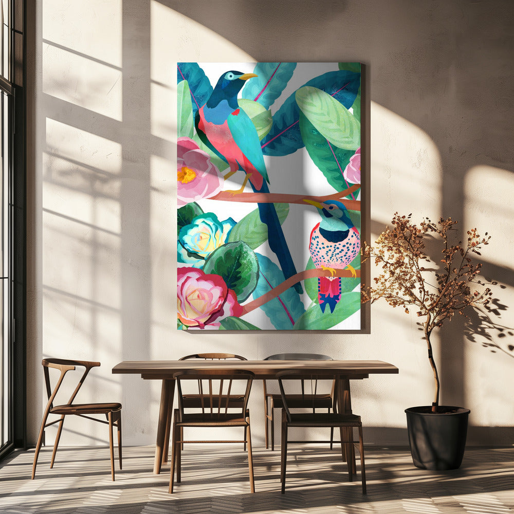 Birds of Spring | Canvas