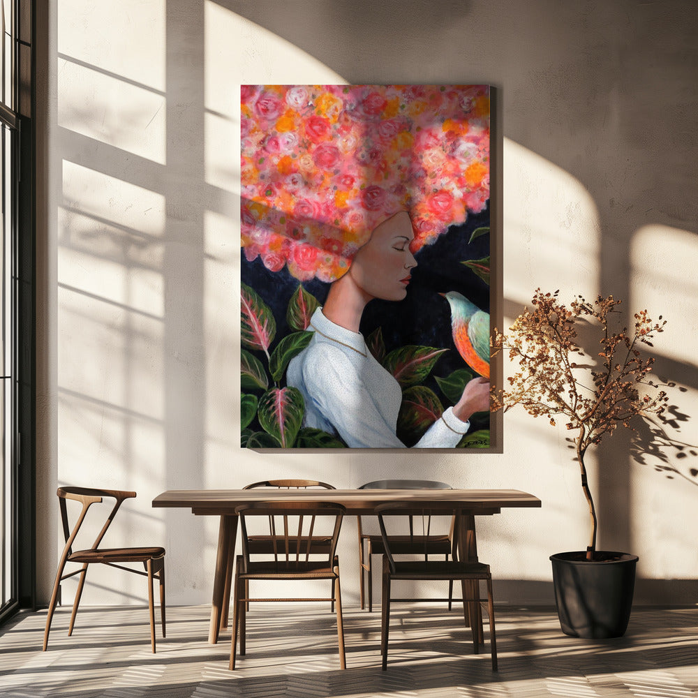 Als de student klaar is, verschijnt de meester | Canvasprints