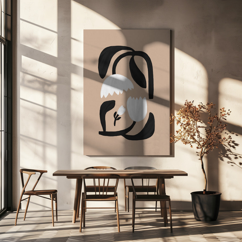 Scandi Botanical I | Canvastaulut