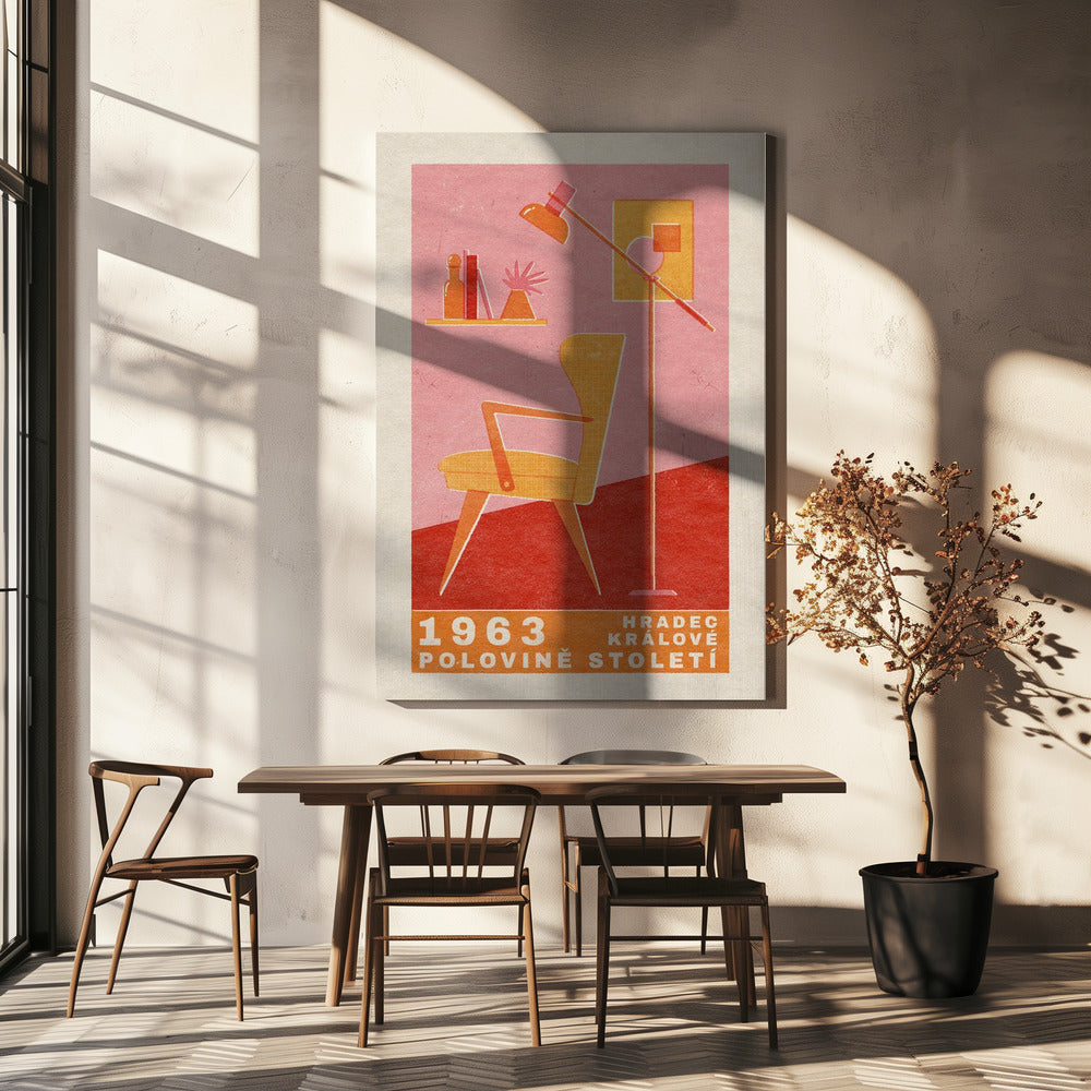 Tsjechisch meubilair uit het midden van de vorige eeuw | Canvasprints