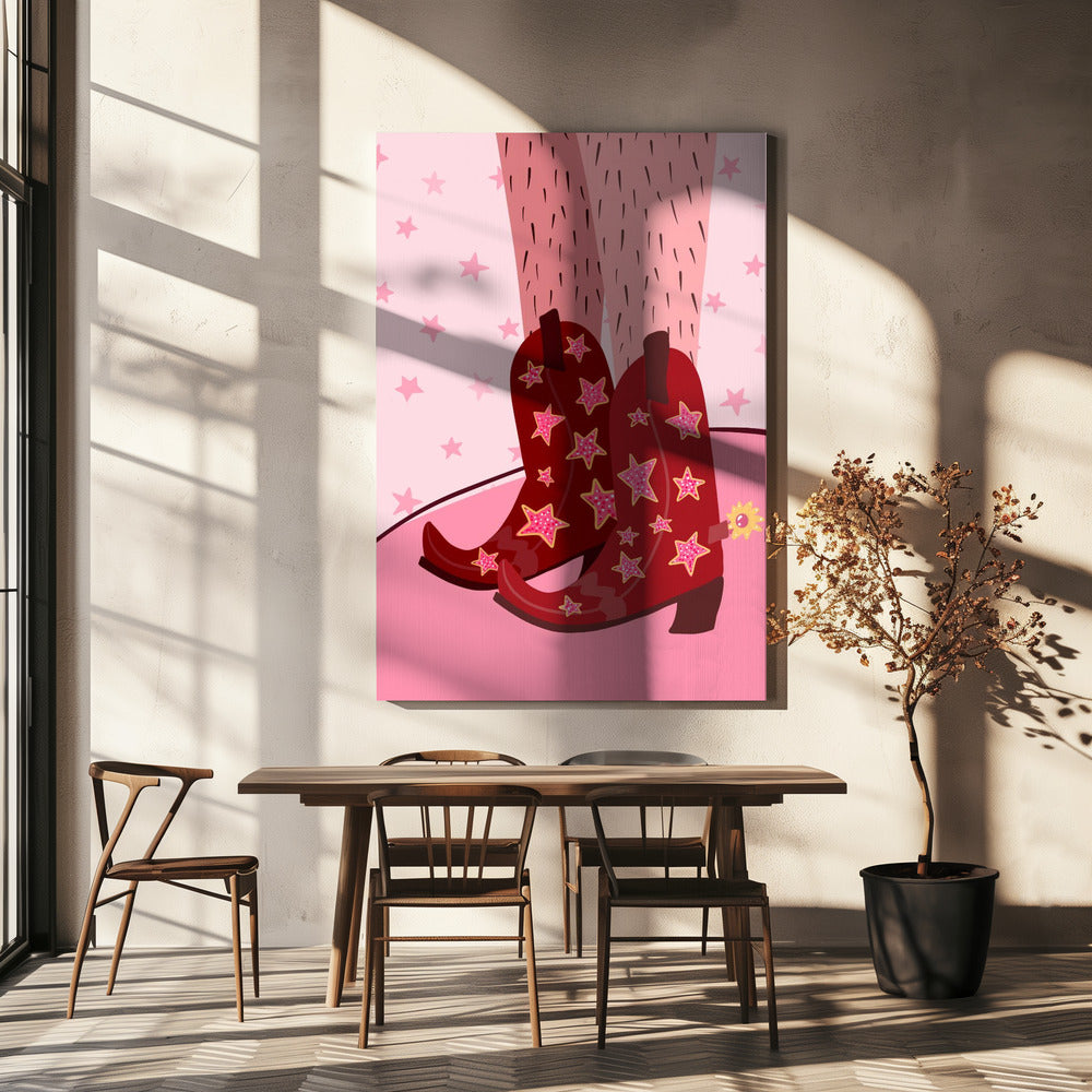 Bottes étoilées | Tableaux sur Toile