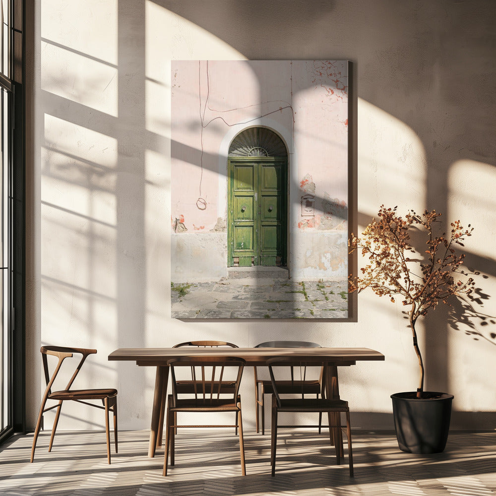 The Green Door | Canvas