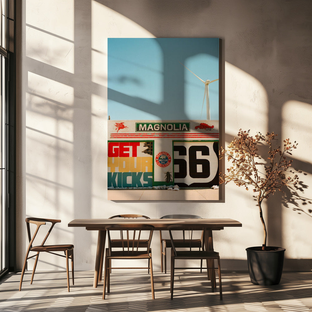 Route 66 VI | Leinwand-Bilder