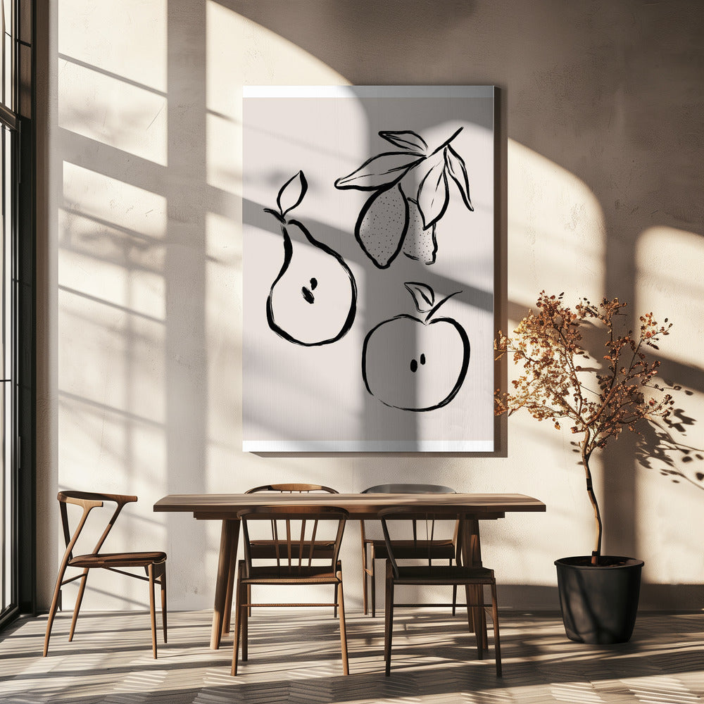 Fruitful Sketches | Canvas