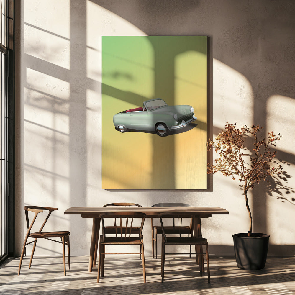 Vintage Convertible Car | Canvas